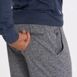 Ponto Short 5" | Heather Grey 21 Ponto Short 5" | Heather Grey -Funktion One Style 0001 V3005HTG FA22 M ECOMM DETAIL 0594