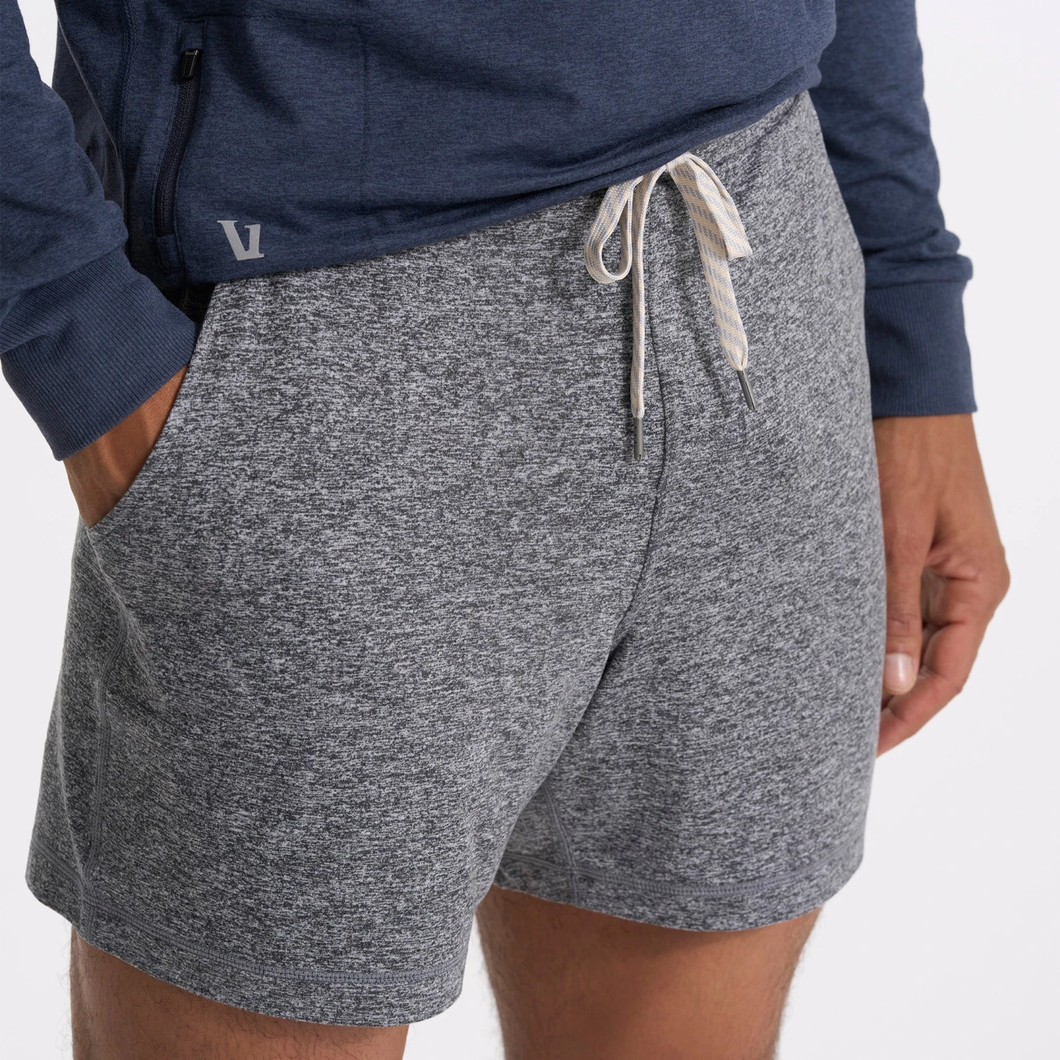 Ponto Short 5" | Heather Grey 9 Ponto Short 5" | Heather Grey - Image 7