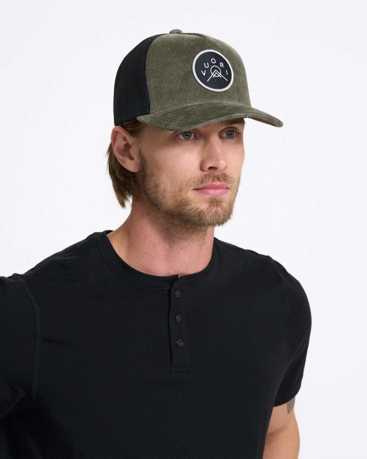 Summit Cord Trucker Hat | Oregano 4 Summit Cord Trucker Hat | Oregano - Image 2