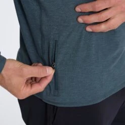 Ease Performance Half Zip | Stone Heather -Funktion One Style 0065 V221HSO 03972