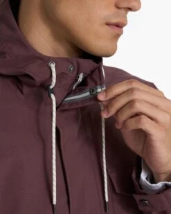 Palisades Rain Jacket | Chestnut -Funktion One Style 0097 V525CHN 04380