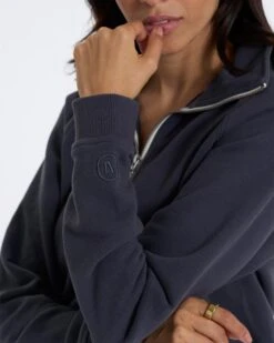 Vista Half Zip Hoodie | Charcoal Heather -Funktion One Style 0102 VW267HCC 3989