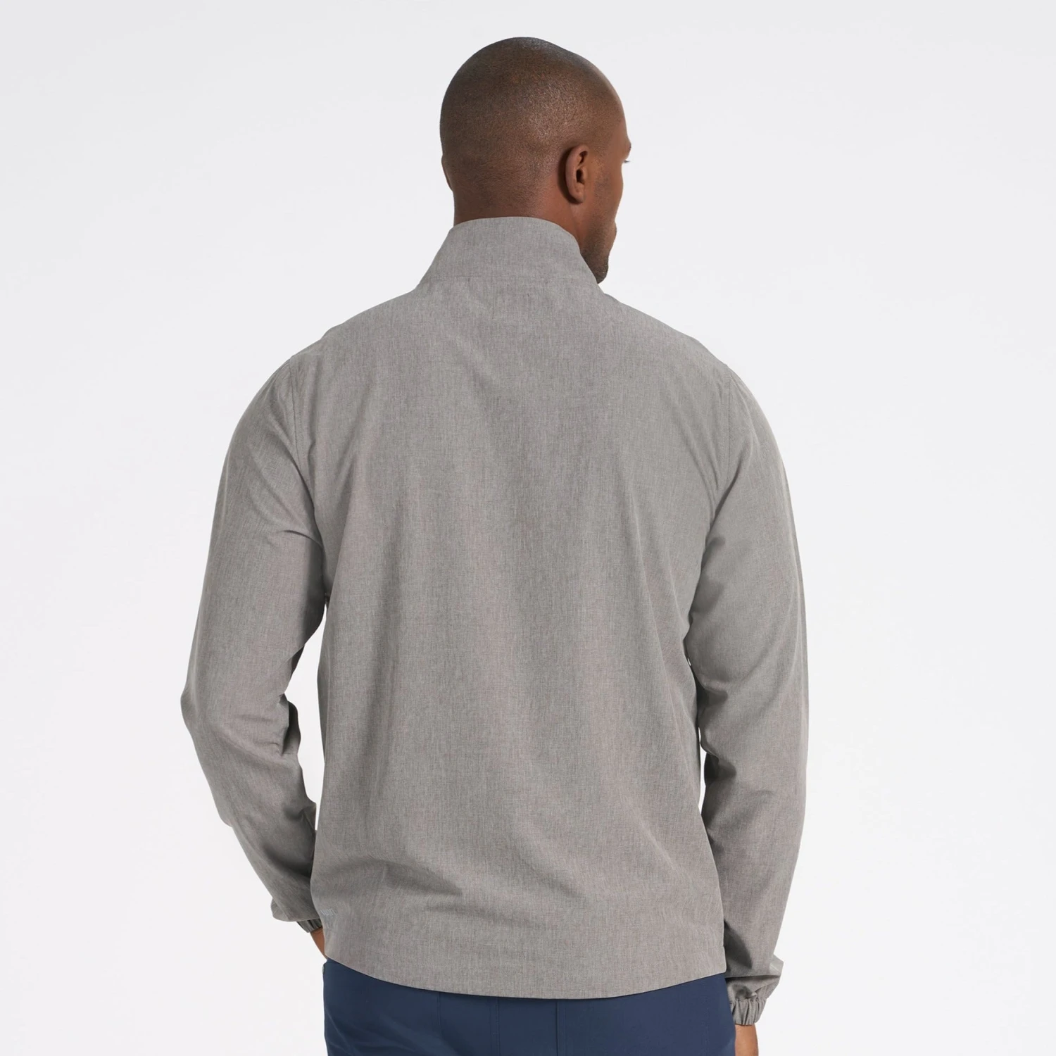 Venture Track Jacket | Grey Linen Texture 7 Venture Track Jacket | Grey Linen Texture - Image 5