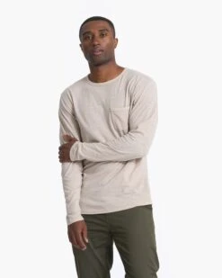 Long Sleeve Rise Tee | Dark Salt -Funktion One Style V1001DSA 01555