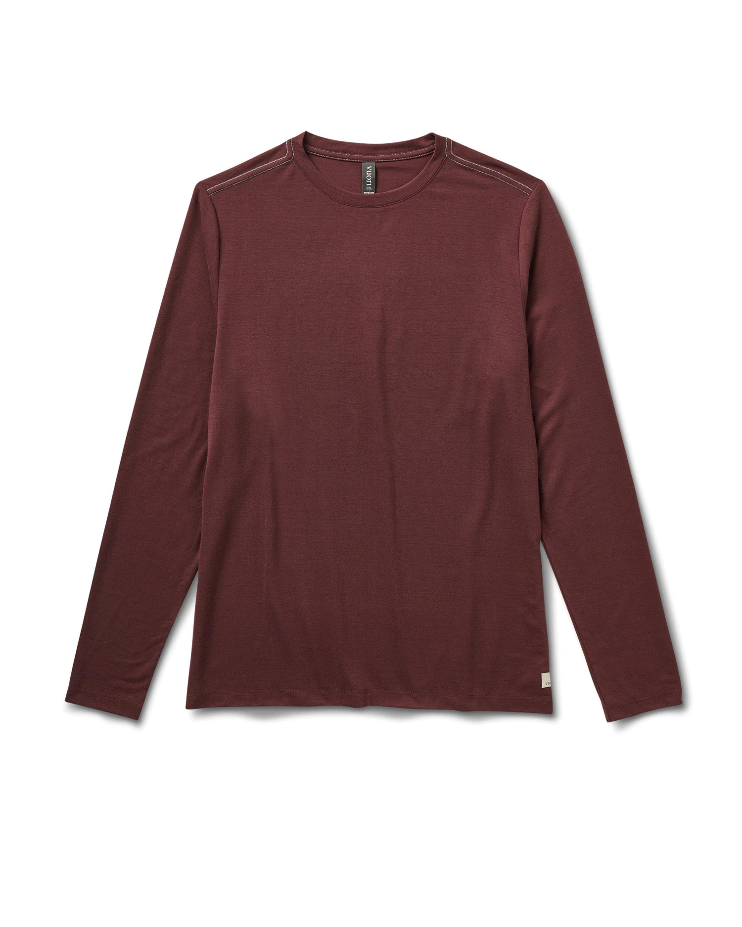 Long Sleeve Current Tech Tee | Chestnut 3 Long Sleeve Current Tech Tee | Chestnut