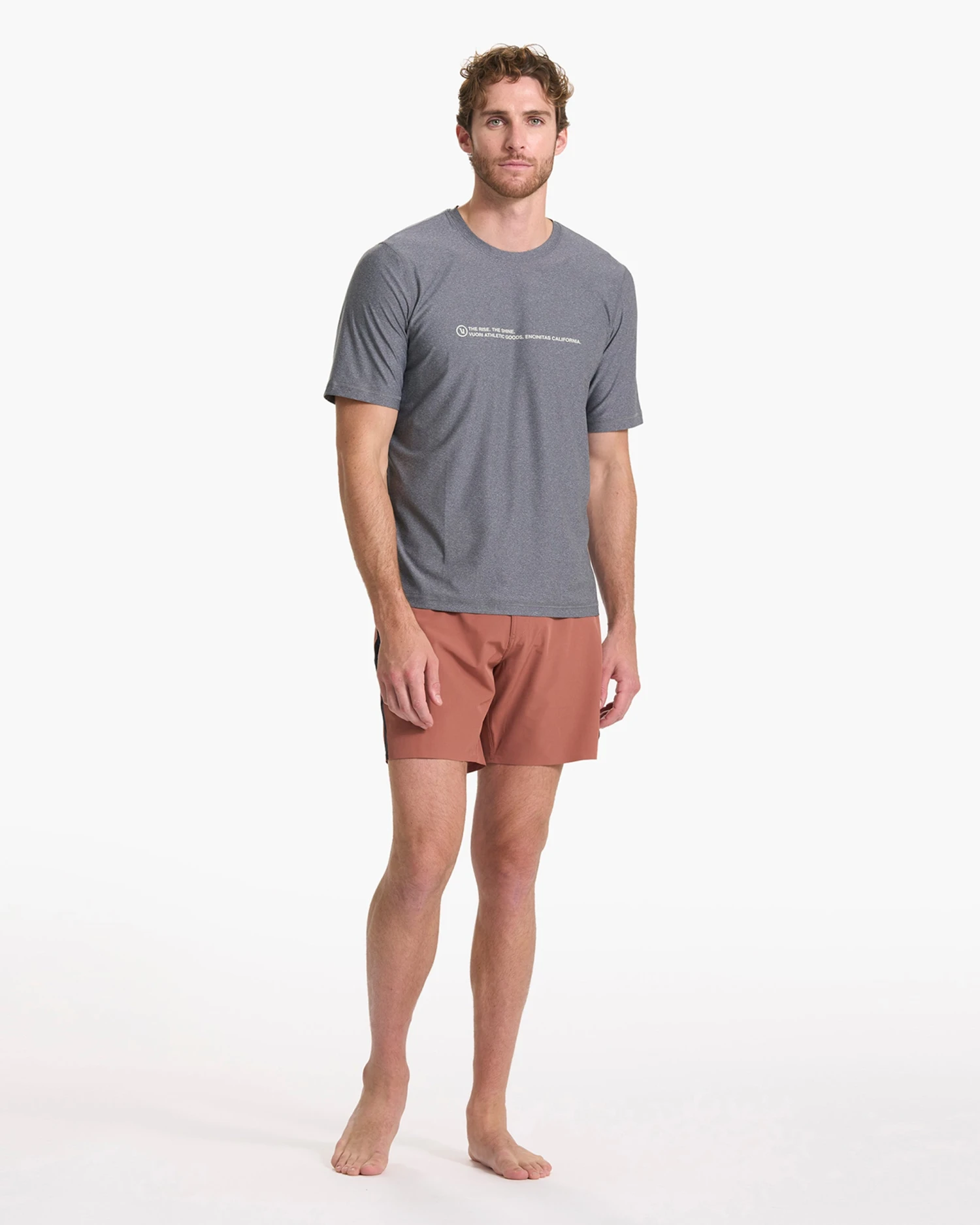 Short Sleeve Uluwatu 23 Water Tee | Charcoal Heather 7 Short Sleeve Uluwatu 23 Water Tee | Charcoal Heather - Image 5