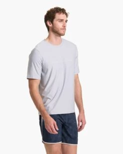 Short Sleeve Uluwatu 23 Water Tee | Platinum Heather -Funktion One Style V1008HPT SP23 M ECOMM TOPS TOP 1397 1x1 1a2cd7e4 16c0 4004 af95 d72dd7b4ccb6
