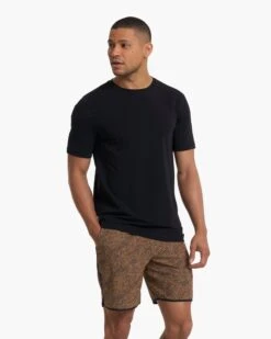 Tuvalu Tee | Black -Funktion One Style V101BLK SP20 M ECOMM TOP 2049
