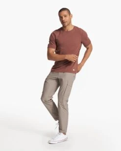 Tuvalu Tee | Hazelnut -Funktion One Style V101HZN FA23 M ECOMM TOPS FULL 4