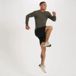 Long-Sleeve Ever Henley | Oregano -Funktion One Style V108ORE 5 07788d54 586d 4703 9ad2 2b784ee0f995