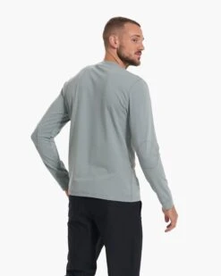 Long Sleeve Ever Henley | Stormy -Funktion One Style V108STY SP23 M ECOMM TOPS TOP 3157 4X5 e66abca2 c313 4bc4 8792 d80fae2e0a84