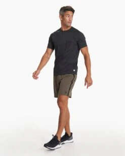 Tradewind Performance Tee | Black Heather -Funktion One Style V109HBK FA21 M ECOMM FULL 0438