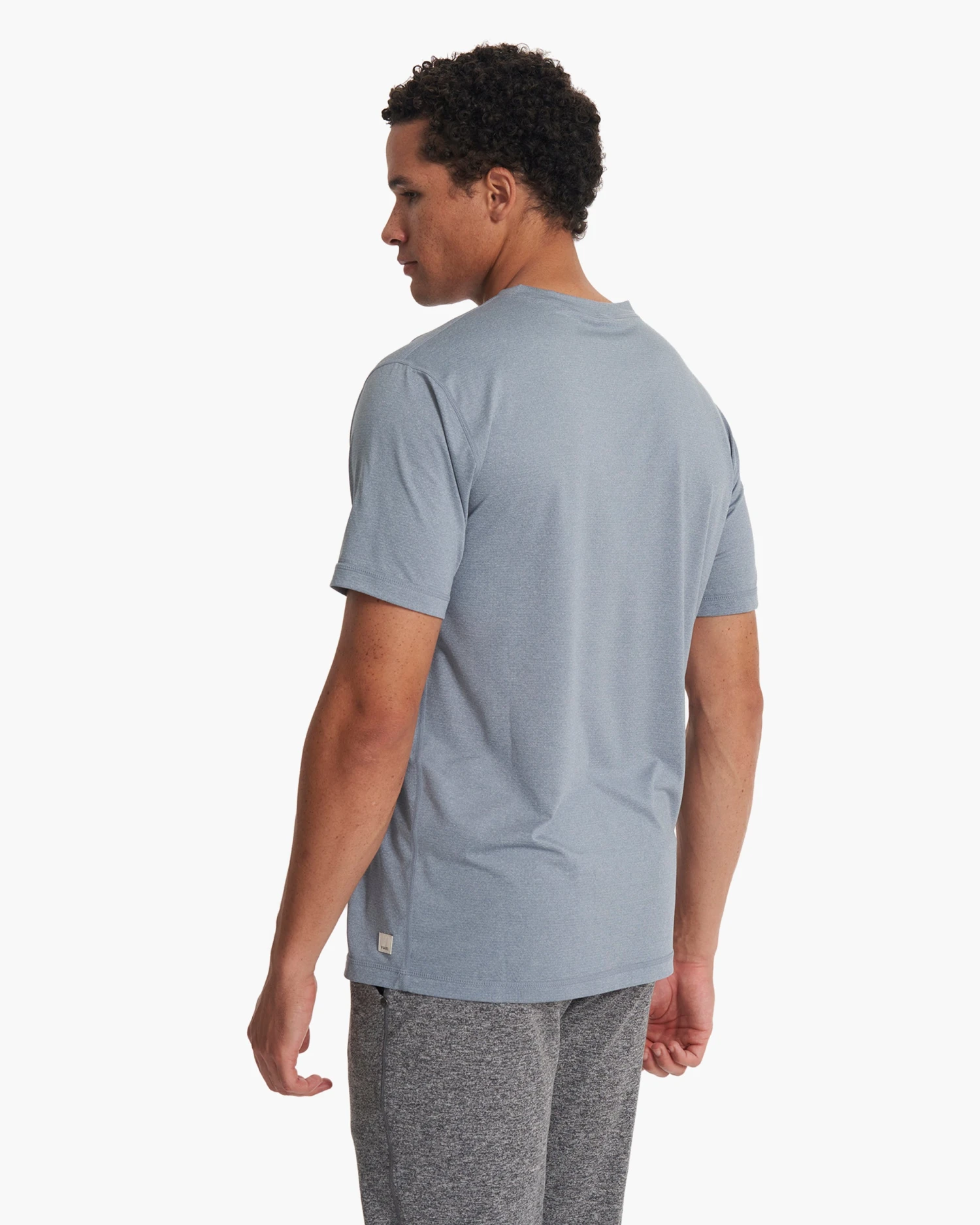 Tradewind Performance Tee | Cloud Heather 7 Tradewind Performance Tee | Cloud Heather - Image 5