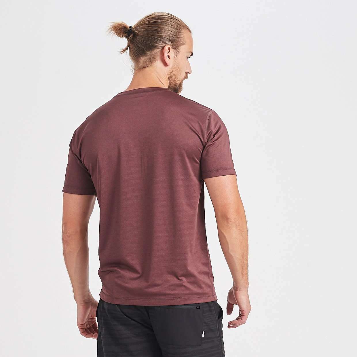 Tradewind Performance Tee | Fig Heather 3 Tradewind Performance Tee | Fig Heather