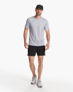 Tradewind Performance Tee | Marble Heather 9 Tradewind Performance Tee | Marble Heather -Funktion One Style V109HMB FA23 M ECOMM TOPS FULL 3