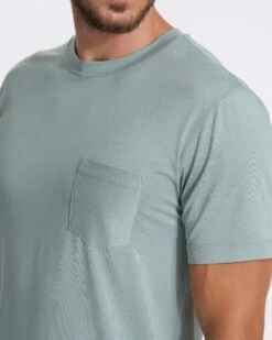 Tradewind Performance Tee | Neptune Heather -Funktion One Style V109HNP SP23 M ECOMM TOPS DETAIL 3301 1x1 194a876a 0e5c 40b2 89ca 83124201247c