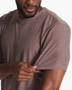 Strato Tech Tee | Hazel Heather -Funktion One Style V126HAH FA23 M ECOMM TOPS DETAIL 5