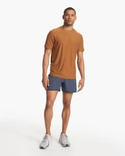 Strato Tech Tee | Autumn Heather -Funktion One Style V126HAU FA23 M ECOMM TOPS FULL 4