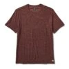 Strato Tech Tee | Chestnut Heather -Funktion One Style V126HCH 2