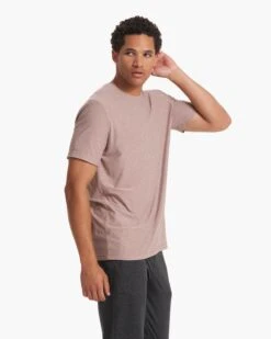 Strato Tech Tee | Umber Heather -Funktion One Style V126HUM SP23 M ECOMM TOPS TOP 3588 1x1 63af6c7e afa2 4aae aa2b f2faa64b4573