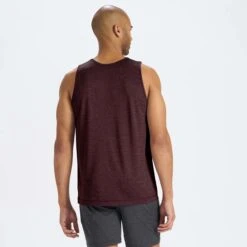 Tradewind Performance Tank | Oxblood Heather -Funktion One Style V142HOX 3
