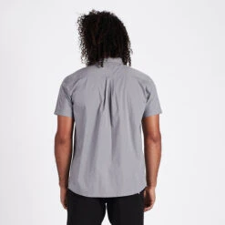 Crest Short Sleeve Button-Down | Grey Micro Dot -Funktion One Style V150MDG 3 083756b2 fe92 45e1 b0ca fa3a3633b5c1