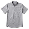 Bishop Short-Sleeve Button-Down | Light Grey -Funktion One Style V154LTG