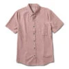 Bishop Short-Sleeve Button-Down | Saltwater Red -Funktion One Style V154SWR