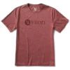 V1 Vuori Tech Tee | Saltwater Red Heather
