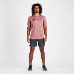 V1 Vuori Tech Tee | Saltwater Red Heather -Funktion One Style V157SWH 4