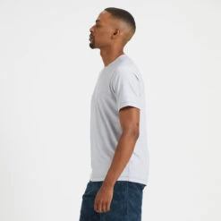 Flux Tee | Heather Grey -Funktion One Style V163HTG 2