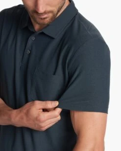 Ace Polo | Indigo -Funktion One Style V164IND FA23 M ECOMM TOPS DETAIL 5 2b4e615e 5301 428f 9653 fd44f3c2a2be