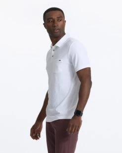 Ace Polo | White -Funktion One Style V164WHT 00398