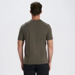 Short-Sleeve Ever Henley | Oregano -Funktion One Style V165ORE 3