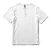 Short-Sleeve Ever Henley | White -Funktion One Style V165WHT resized