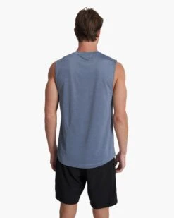 Zephyr Muscle Tee | Light Azure Heather -Funktion One Style V167HLZ SP23 M ECOMM TOPS TOP 1929 1X1 75a5fcfb 5b5b 4461 ab82 d973c53da4a8