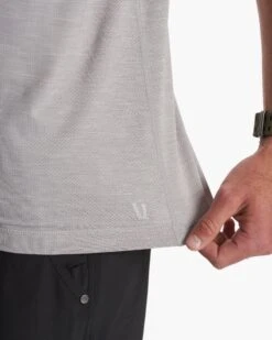 Zephyr Muscle Tee | Heather Grey -Funktion One Style V167HTG 4