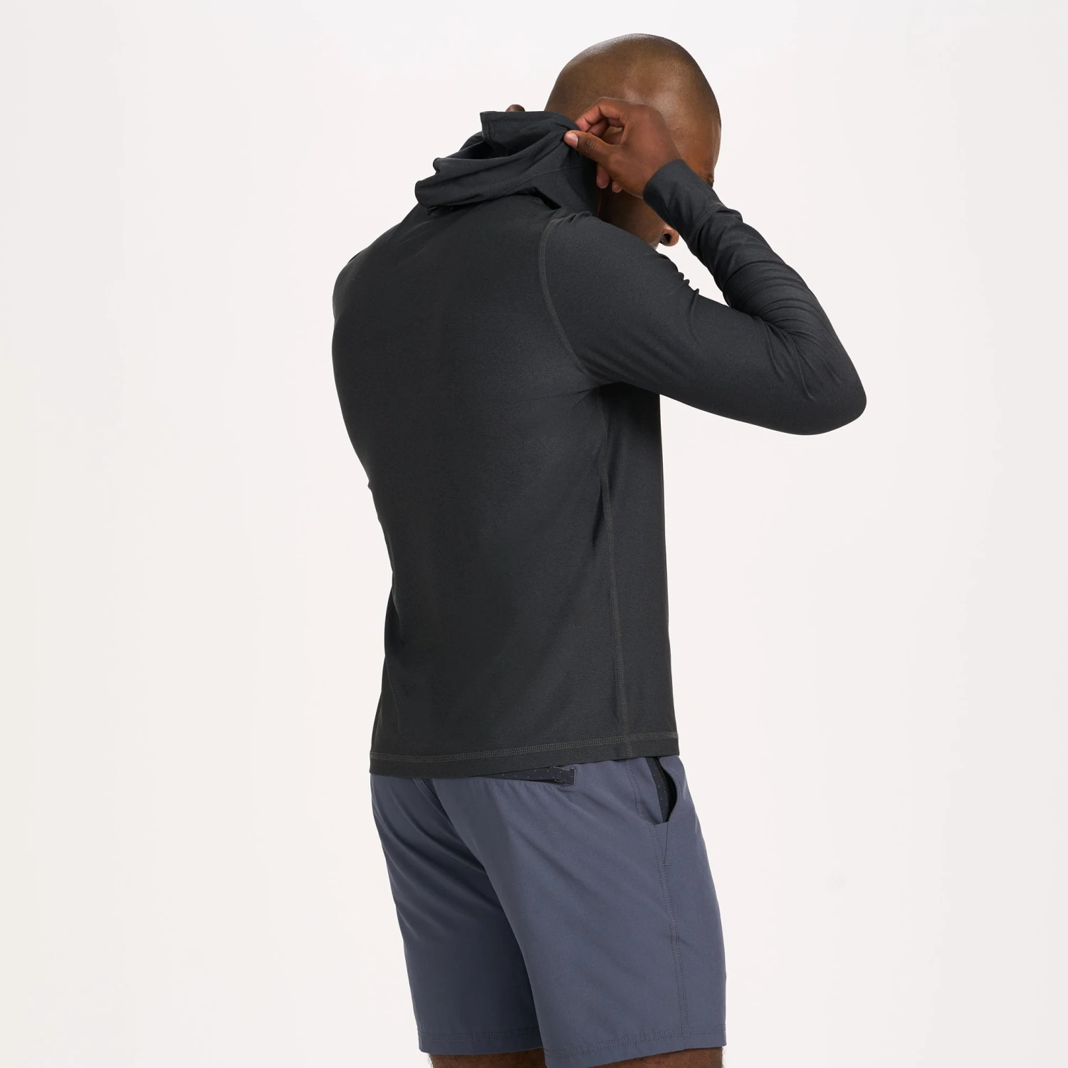 Uluwatu Water Hoodie | Black Heather 6 Uluwatu Water Hoodie | Black Heather - Image 4