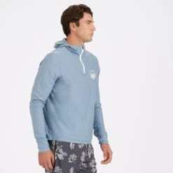 Uluwatu Water Hoodie | Cloud Heather -Funktion One Style V169HCL 2