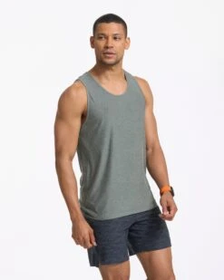 Strato Tech Tank | Dusty Pine Heather