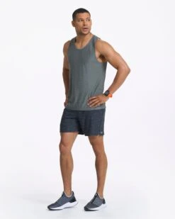 Strato Tech Tank | Dusty Pine Heather -Funktion One Style V173HDY FA22 M ECOMM 0029