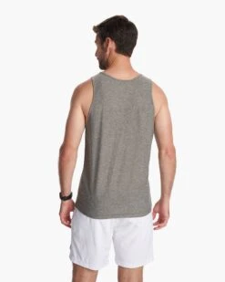 Strato Tech Tank | Heather Grey -Funktion One Style V173HTG FA23 M ECOMM TOPS BACK TOPS 4