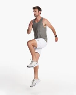 Strato Tech Tank | Heather Grey -Funktion One Style V173HTG FA23 M ECOMM TOPS FULL 2