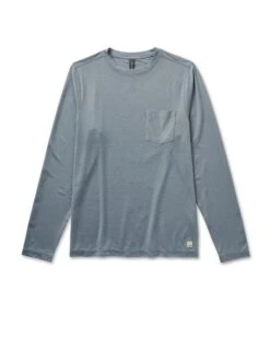 Long Sleeve Tradewind Performance Tee | Cloud Heather