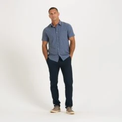 Short-Sleeve Bridge Button Down | Azure Arrows 9 Short-Sleeve Bridge Button Down | Azure Arrows -Funktion One Style V184AZA 4 cf667e13 7b2c 43c8 931b fdb4ed3a478c