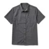 Short-Sleeve Bridge Button Down | Charcoal Arrows -Funktion One Style V184CHA 1