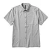 Short-Sleeve Bridge Button Down | Grey Moon Phase 2 Short-Sleeve Bridge Button Down | Grey Moon Phase -Funktion One Style V184GMP 0