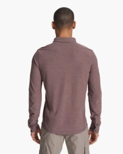 Long Sleeve Ace Button Down | Hazel -Funktion One Style V185HZL FA23 M ECOMM TOPS BACK TOPS 4