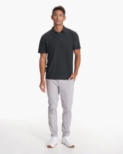 Strato Tech Polo | Charcoal Heather -Funktion One Style V188HCC FA20 M ECOMM TOP 0086 1x1 00110d14 deec 4963 8694 1c29acf6d716