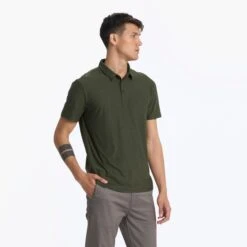 Strato Tech Polo | Forest Heather -Funktion One Style V188HFO 04560